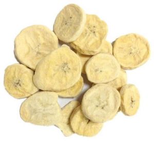 Yellow Dehydrated Banana Slice