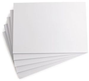 White Paper Corrugated Sheet