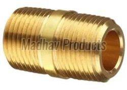 Brass Close Hex Nipple