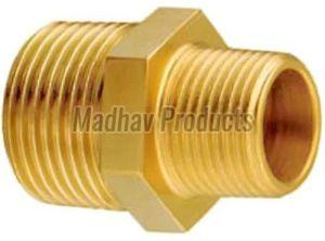 Brass Male Hex Nipple