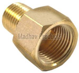 DZR Brass Hex Reducer Nipple