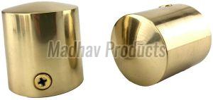 Polished Brass Rope End Cap