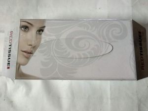 customized branded facial tissues paper box