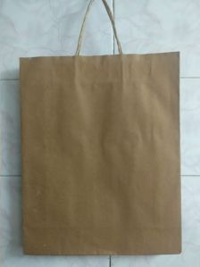 Loop Handle Kraft Plain Paper Bag