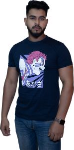 Mens Anime Fit Regular T Shirt