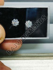 Round Flower Cut Lab Grown Diamond