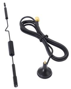 5G 12dBi Magnetic Antenna with RG174 Cable (L-3Mtr) + SMA (M) St. Connector