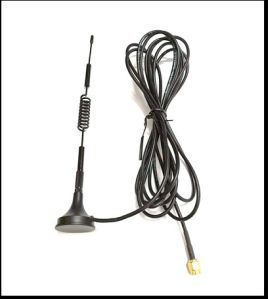 5G 15dBi Magnetic Antenna with RG174 (L-3Mtr) Cable + SMA (M) St. Connector