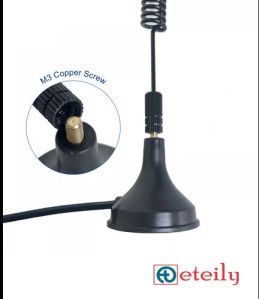 5G 9dBi Magnetic Antenna with RG174 Cable (L-3Mtr) + Sma (m) ST. Connector