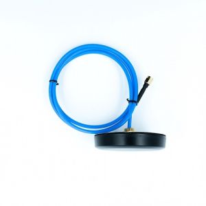 5G Screw Mount Puck Antenna with RG141 (L-3Mtr) Cable + SMA (M) St. Connector 80MM