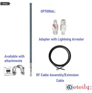 865GHz 25dBi Fiberglass Antenna with N Male Connector