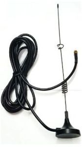 3G 9dBi Magnetic Antenna with RG174 Cable (L-3MTR) + SMA (M) St. Connector