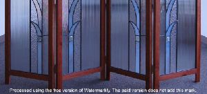 Stained Glass Moveable Partition