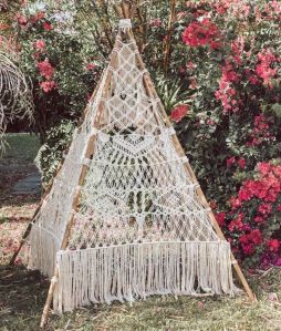 Cotton Macrame Tent