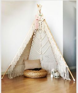 Handwoven Macrame Tent