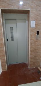 Manual operated telescopic Door in SS