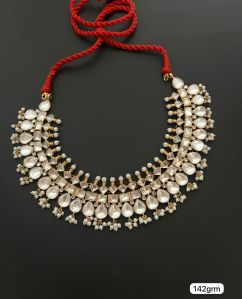 Kundan Work Gold Plated Necklace