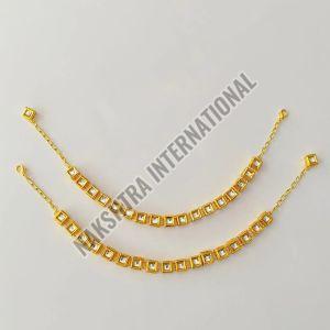 Kundal Square Anklets