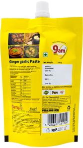 200gm 9am Ginger Garlic Paste