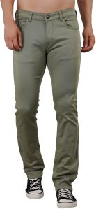 Men Mint Green Denim Jeans