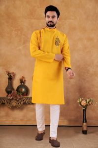 Mens Cotton Kurta Pajama