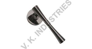 Mortise Brass Rose Handle