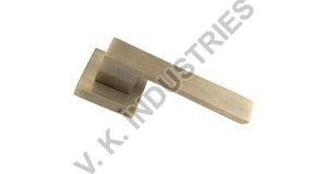 Mortise Brass Rose Handle