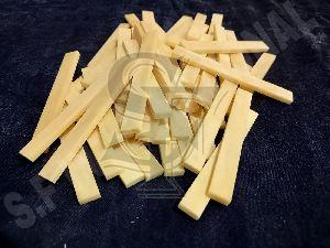 Unbleached Guitar Saddle Blanks