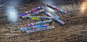 Color Full Recon Stone Guitar Blanks