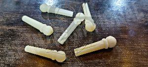 Unbleached Guitar Bone Creamer Bone Bridge Pins