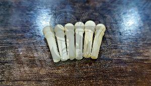 Unbleached Guitar Bone Creamer Bone Bridge Pins