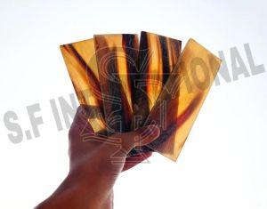 Buffalo Horn Natural Color Full Eyewear Optical Frem Plates