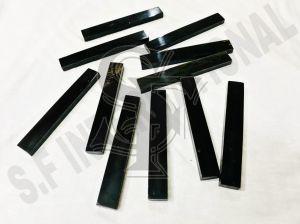 Black Buffalo Horn Saddle Blanks