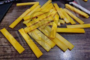 Vintage Amber Yellow Unbleached Bone Saddle Blanks