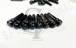 Black Buffalo Horn  Polished Bridge Pins