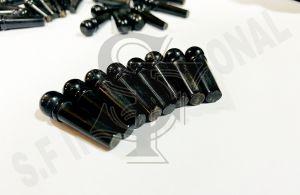 Black Buffalo Horn  Polished Bridge Pins