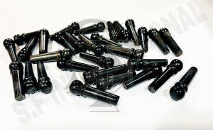 Black Buffalo Horn  Polished Bridge Pins