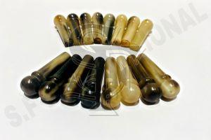 Buffalo Horn Natural Color Full Bridge Pins