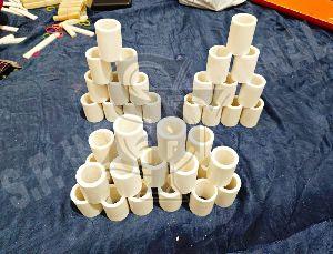 White Bleached Guitar Bone Slides