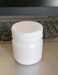 White HDPE 30 CC Tablet Container