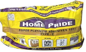 home pride 1031 super platinium stone adhesive