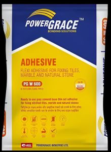 POWER GRACE FLEXI ADHESIVE FOR FIXING TILES STONE MARBALE AND NATURAL STONE