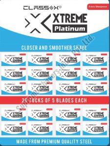 Xtreme Platinum Stainless Steel Razor Blades