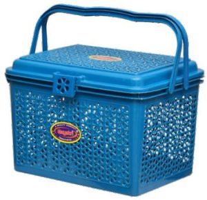 Multicolor Plastic Basket