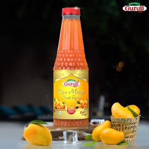 Ripe Mango Fruit Syrup