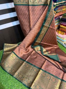 Banarasi Kora Muslin Saree