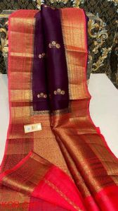 organza silk sarees