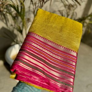 tissue sarees