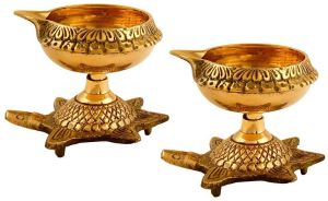 Brass Diya Stand