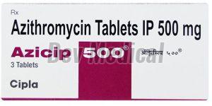 Azicip 500mg Tablets